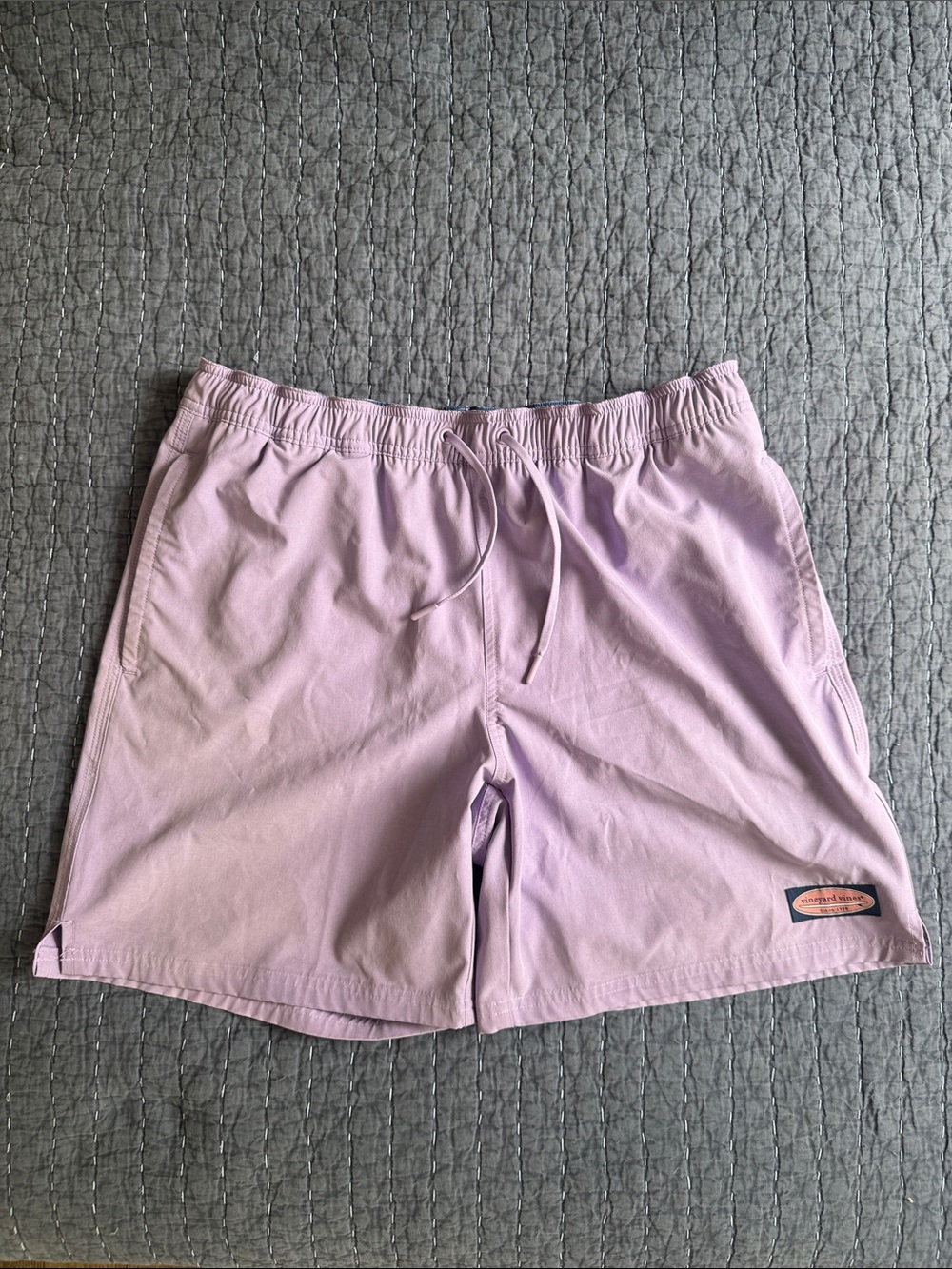 Vineyard Vines Medium Lavender Island Swim Trunks
